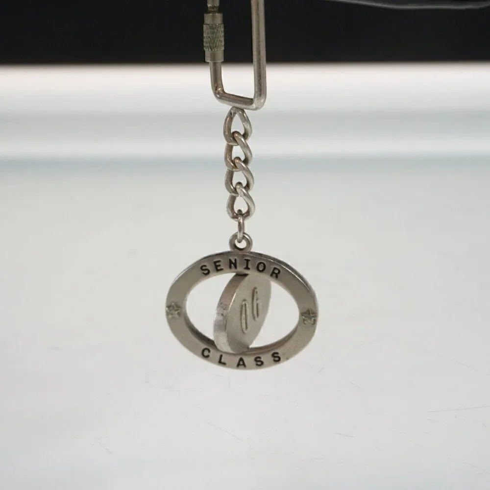 Senior Class 06 Key Fob Key Chain Keyring Swivel Silver Tone